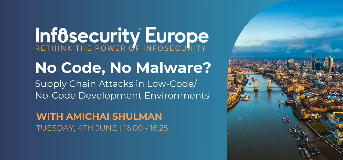 InfoSecurity 2024 Session with Amichai Shulman
